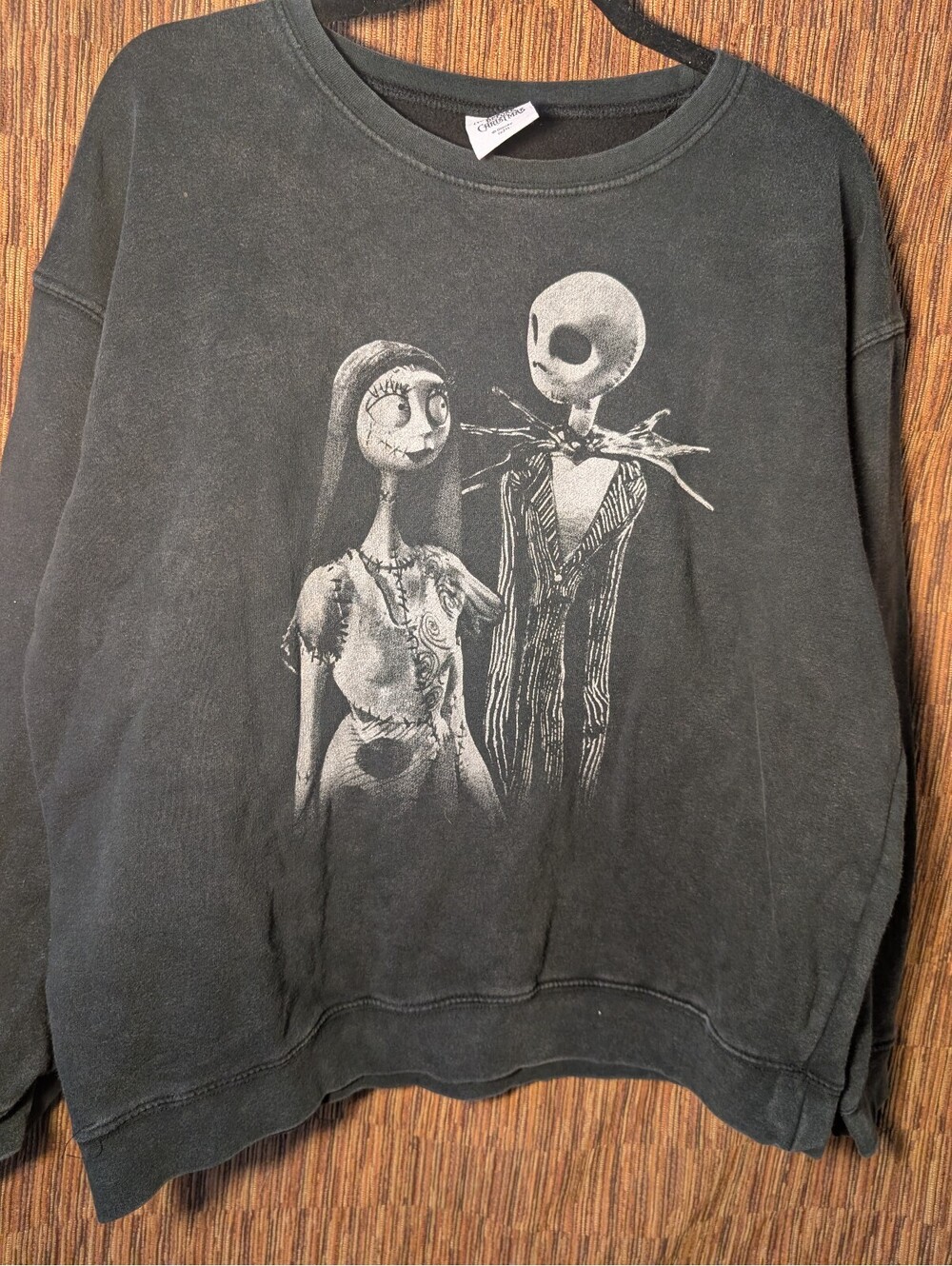Disney The Nightmare Before Christmas Black Pullover Sweatshirt